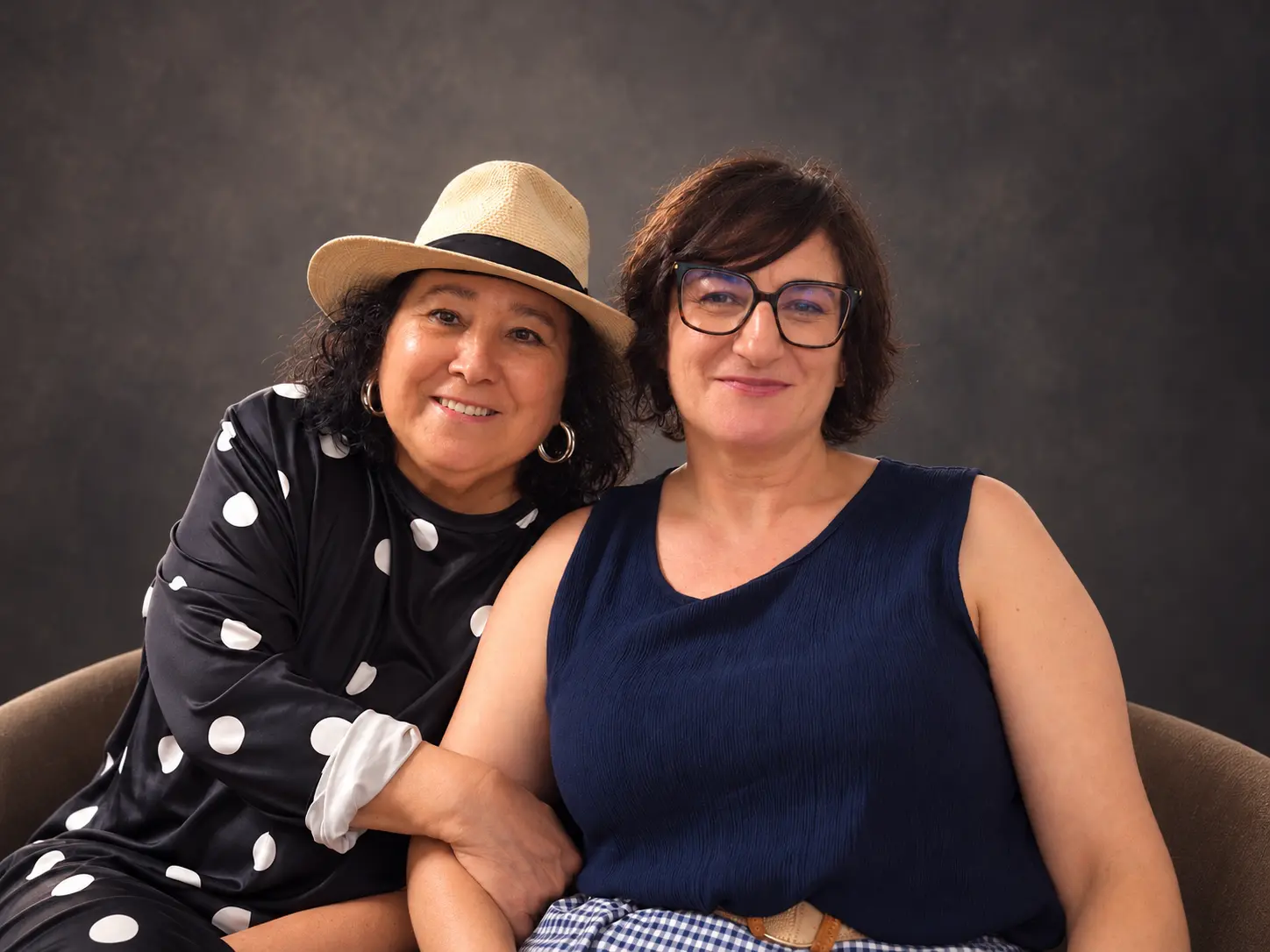 Inés Plana y Anabel Fernández Escribano, impulsoras del festival La Condená