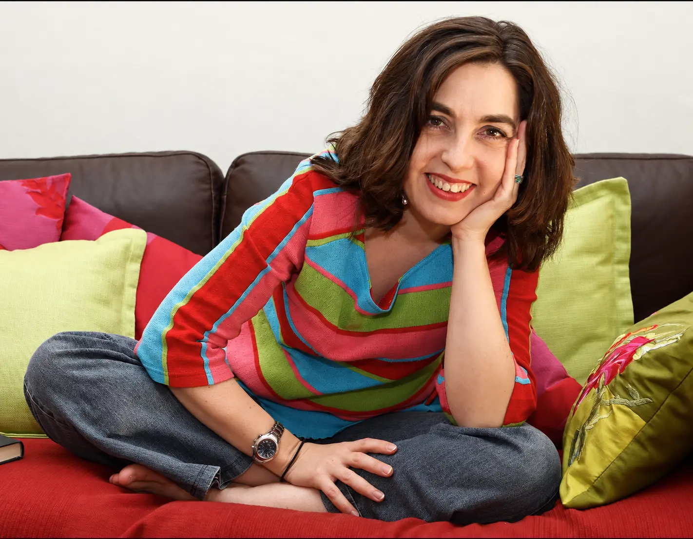Retrato en color de Mercedes Castro